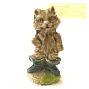 Vintage Puss in Boots Wade RedRose Tea Whimsie